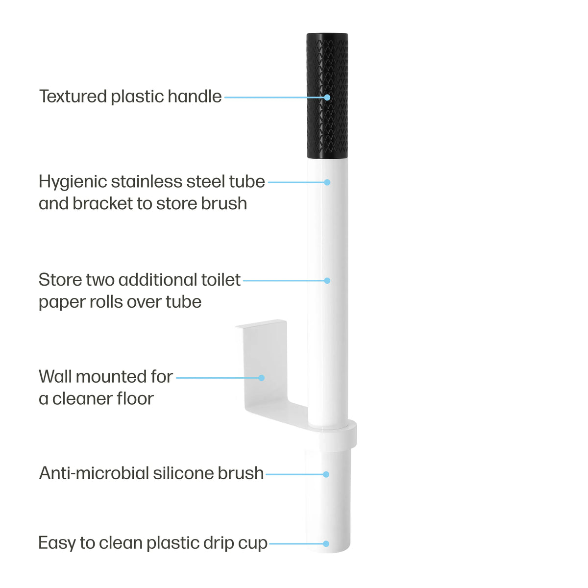 Valet Toilet Brush Ensemble