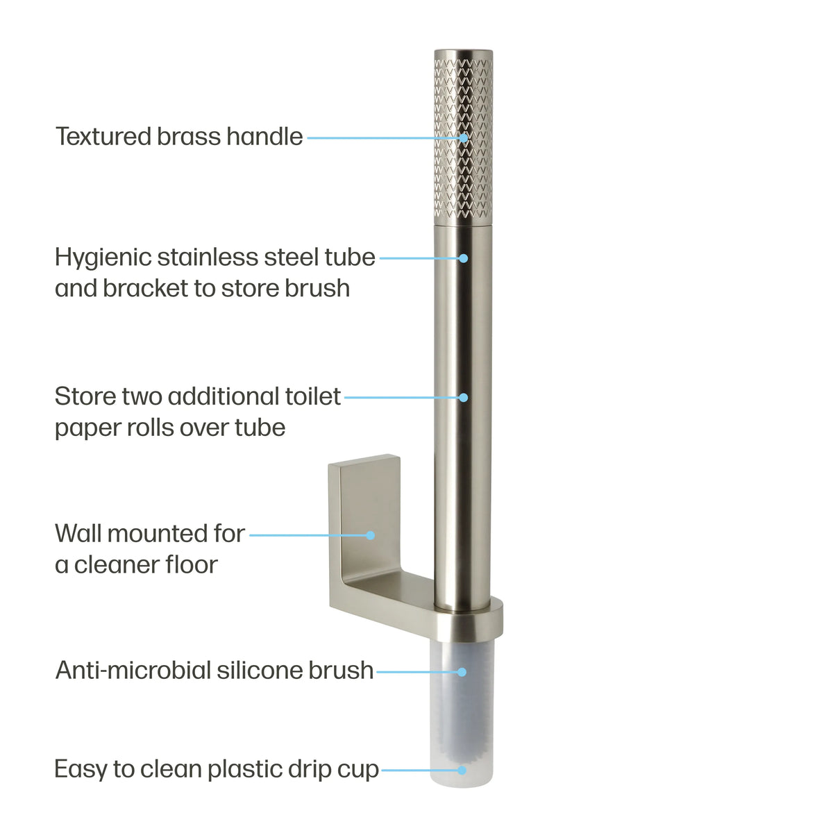 Valet Toilet Brush Ensemble
