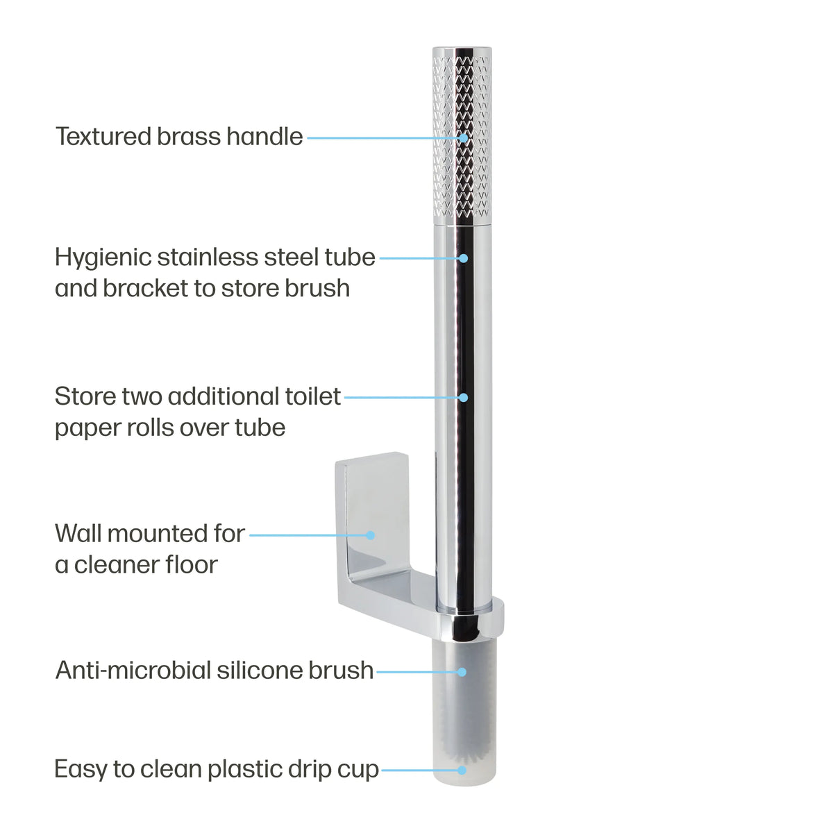 Valet Toilet Brush Ensemble